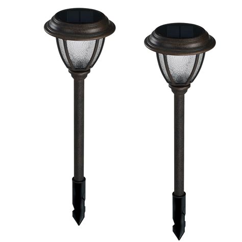 20 Lumens White Integrated LED Solar Landscape Flood Gutter Light (2-Pack) This pack set of gutter lights is perfect for accent or security lighting your home. . Solar lights outdoor lowes